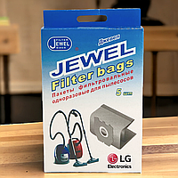 Комплект мешков для пылесоса LG бумажные одноразовые Jewel FВ-05 (комплект 5 шт)