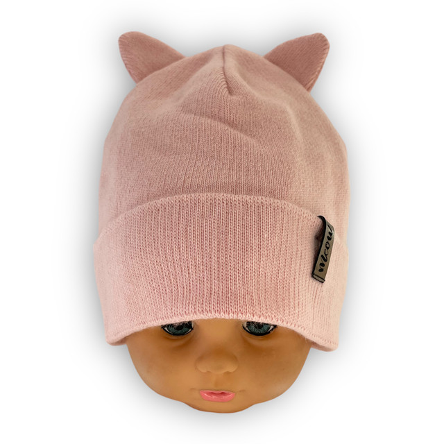 Теплая зимняя шапка для девочки