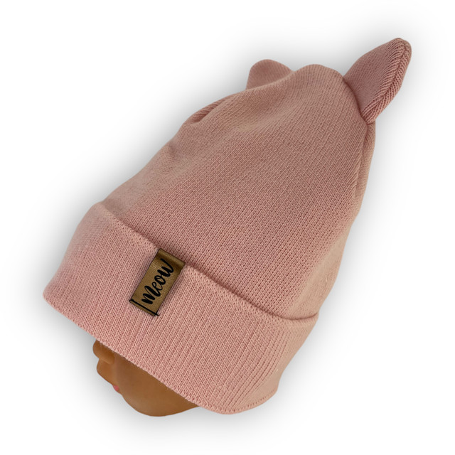 Теплая зимняя шапка для девочки