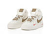 Жіночі зимові кросівки Nike Air Force 1 Winter взуття Найк Форс ХУТРО шкіряні теплі високі, фото 7