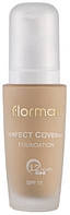 Тональна основа для обличчя Flormar Perfect Coverage Foundation SPF 15, 102 Soft Beige, 30 мл