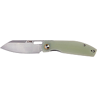 Ніж CJRB Ekko, AR-RPM9 Steel, G-10 natural green