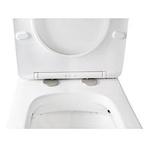 Унітаз Qtap Stork/Swan із сидінням Slim Duroplast/ Soft-close, фото 5