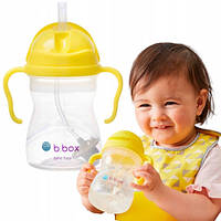 Пляшка для води з соломинкою B.Box BB00507 240 мл жовта