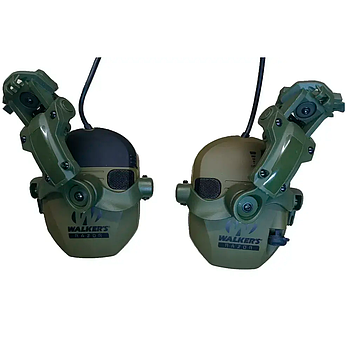 Активні навушники Walker's Razor (ORIGINAL) з кріпленням  для шолома FAST