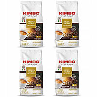 4× Кава в зернах Kimbo Aroma Gold 1000 г