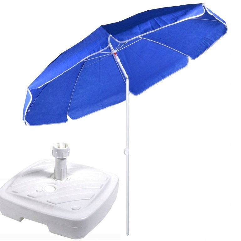 Класична парасолька OŁER синій і темно-синій 180 x 180 см