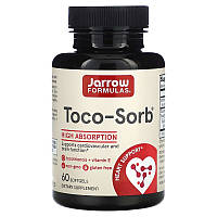 Вітамін Е Jarrow Formulas "Toco-Sorb" і змішані токотрієноли (60 гелевих капсул)