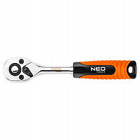 Ключ із тріскачкою Neo Tools 08-504 1/4", 150 мм 45T