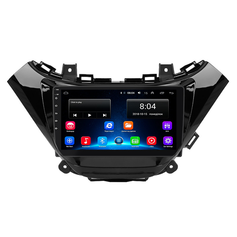Штатна магнітола Lesko для Chevrolet Malibu IX 2015-2018 екран 9" 2/32Gb Wi-Fi GPS Base 1 шт.