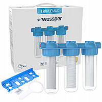 Набір фільтрів для води Wessper TripleMax 3/4 WES6011