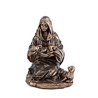 Декоративная статуэтка "Мария с младенцем Иисусом" из полистоуна от итальянского бренда Veronese 6 см