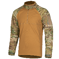 Рубашка боевая тактическая полевая износостойкая рубашка для силовых структур 7082 (XXL) Мультикам/Койот VE-33