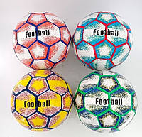 Мяч футбольный арт. FB2338 (60шт) №5, PVC 320 грам 4 mix