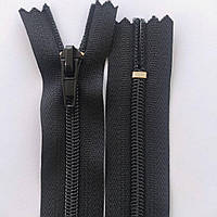 Блискавка нероз'ємна спіраль Cose Іспанія 20 см колір чорний для одягу та взуття, гаманців сумок косметичок