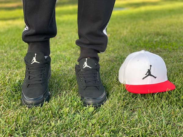Кроссовки мужские Nike Jordan черные осень-весна Ni0186 - фото 9 - id-p360667298