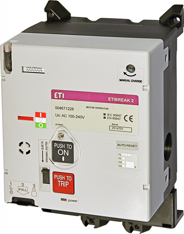 Мотор-привід для EB2, ED2 400-630 AC 240V (RESET) [4671228] MO2 400-630 ETI, фото 1