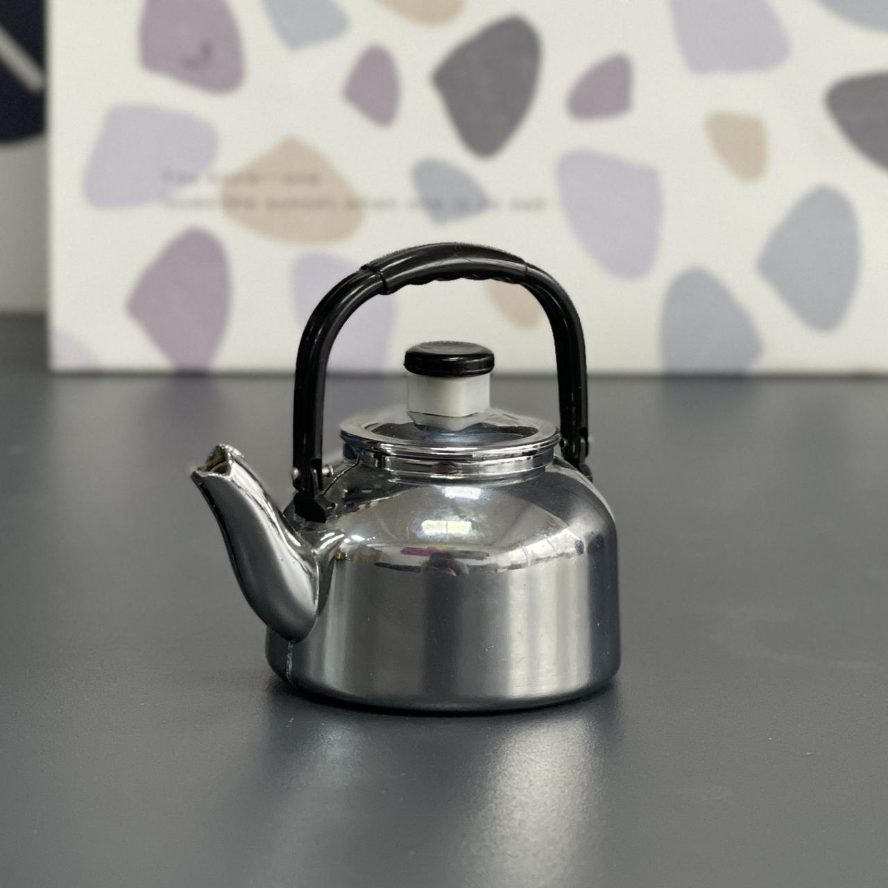 Запальничка оригінальна у вигляді "Чайник" газова подарунок сувенір №1776, фото 1