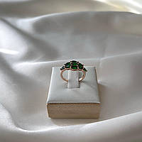 Каблучка позолота Xuping Кільце перстень з камінням Золото 15.5 р R16015