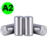 Штифт циліндричний DIN 7, нержавіюча сталь A2, 1,5 X 10