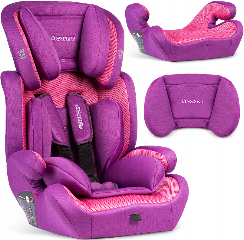 Автокрісло Rico Kids Massi 9-36 кг Pink (Польща)