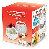 Морозивниця Esperanza EKI001 Vanilla 7 Вт 0.6 л, фото 5