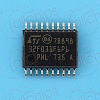 Микропроцессор ST STM32F031F6P6 TSSOP20