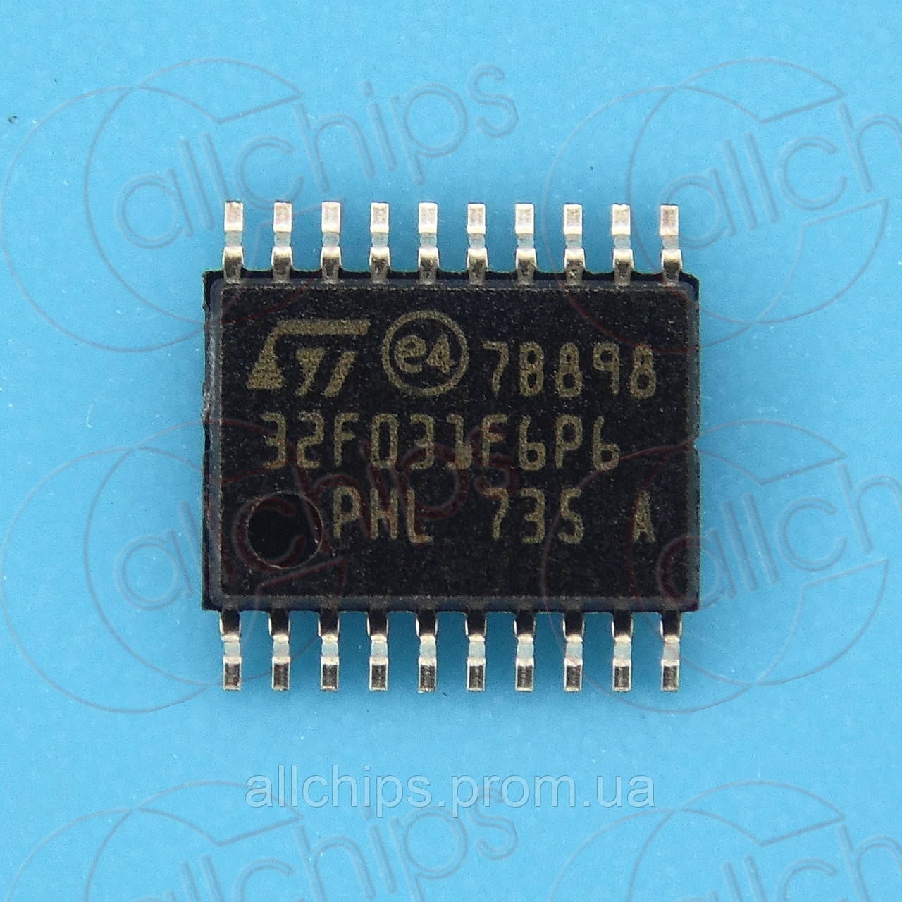 Микропроцессор ST STM32F031F6P6 TSSOP20 - фото 1 - id-p104059812