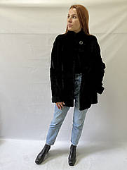 ЖІНОЧНА ШУБКА З ХУТРА БОБРА