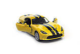 Машинка KINSMART металева KT5363F DODGE Viper GTS SRT 2013, фото 8
