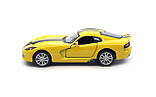 Машинка KINSMART металева KT5363F DODGE Viper GTS SRT 2013, фото 3