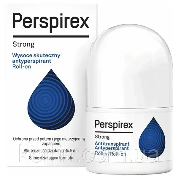 Perspirex Strong Перспіпірекс Стронг антипреспірант 20 мл Данія, фото 1