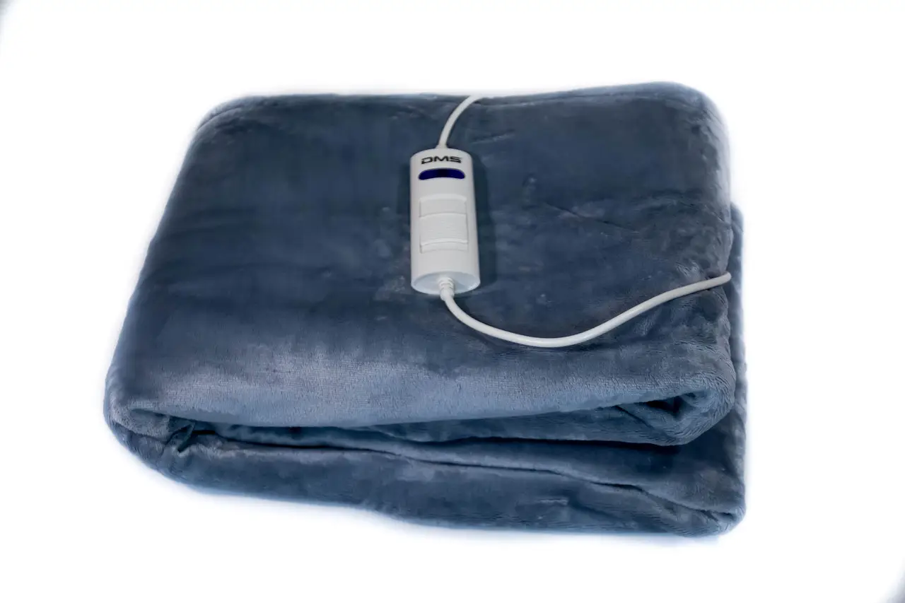 Електроковдра DMS (Німеччина) EHD-180A Електрична ковдра з підігрівом Електропростирадло 180х130 см, фото 1