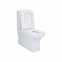 Унітаз Qtap Cardinal із сидінням Slim Duroplast/ Soft-close/ Quick relase, фото 4