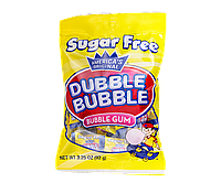 Жвачки Dubble Bubble Sugar Free Bubble Gum Без Сахара 20s 92g