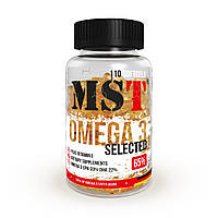 Жирные кислоты MST Omega 3 Selected 65%, 110 капсул