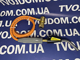 Зварювальний пальник  DSZH WK-3SW з п'єзопідпалом та шлангом.(під MAP газ)