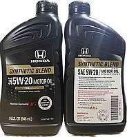 Honda Motor Oil Synthetic Blend 5W-20, 087989132, 0.946 л.