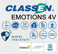 Ламінат CLASSEN EmotionsWR 8/33 4V