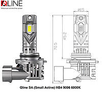 Qline SA (Small Active) HB4 9006 6000K 52W 8000Lm мини светодиодные автомобильные LED лампы (2 шт)