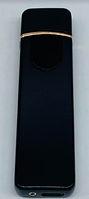 Зажигалка USB Lighter (Черный) / ART-0485-3 (заказ от 10шт) (200шт)