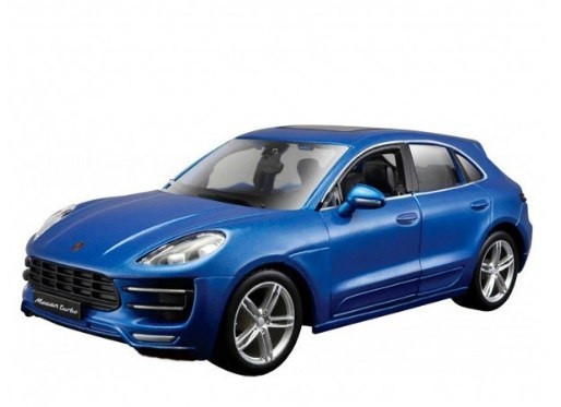 Автомодель "Bburago" Porsche Macan (1:24) чорна №18-21077/КіддіСвіт/(1)