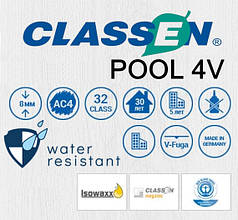 Ламінат CLASSEN Pool WR 8/32 4V