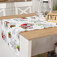 Скатертина-доріжка (раннер) "Санта" 140х47см