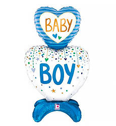 Повітряна куля стояча "Baby Boy", Італія, 38х68х23 см