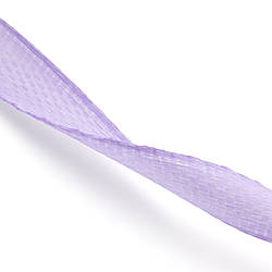 Стрічка атласна 0,6 см Бузковий 1 рулон +-91 м