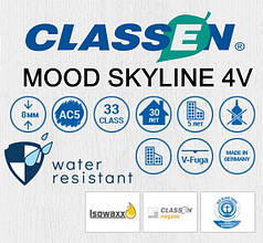 Ламінат CLASSEN Mood Skyline WR 8/33 4V