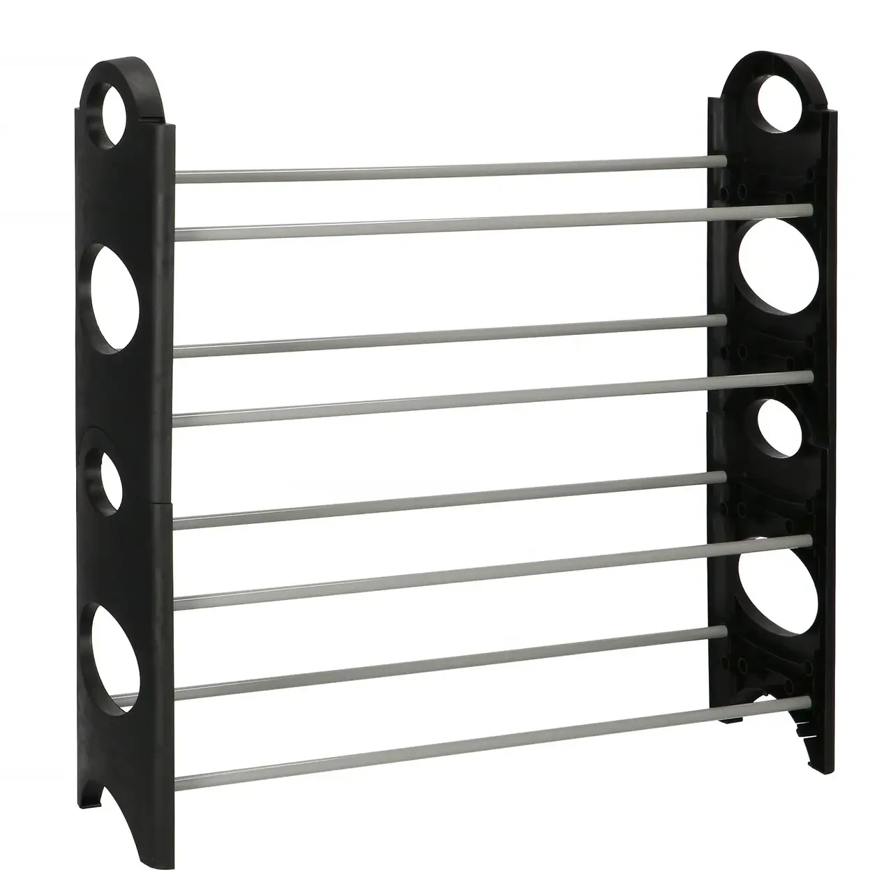 Полиця для взуття на 4 полиці 20 x 64 x 64 см Shoe Rack Полиця для взуття на 12 пар, фото 1