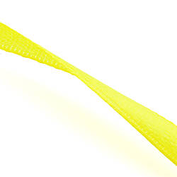 Стрічка атласна, розмір 0,6см, колір Жовтий, 1 рулон (+-91м)