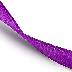 Стрічка атласна, розмір 0,6см, колір Фіолетовий, 1 рулон (+-91м)